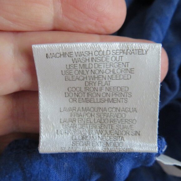 Touch by Alyssa Milano Cubs Mascot Embellished Crystals Women’s Knit top XL - Picture 9 of 9